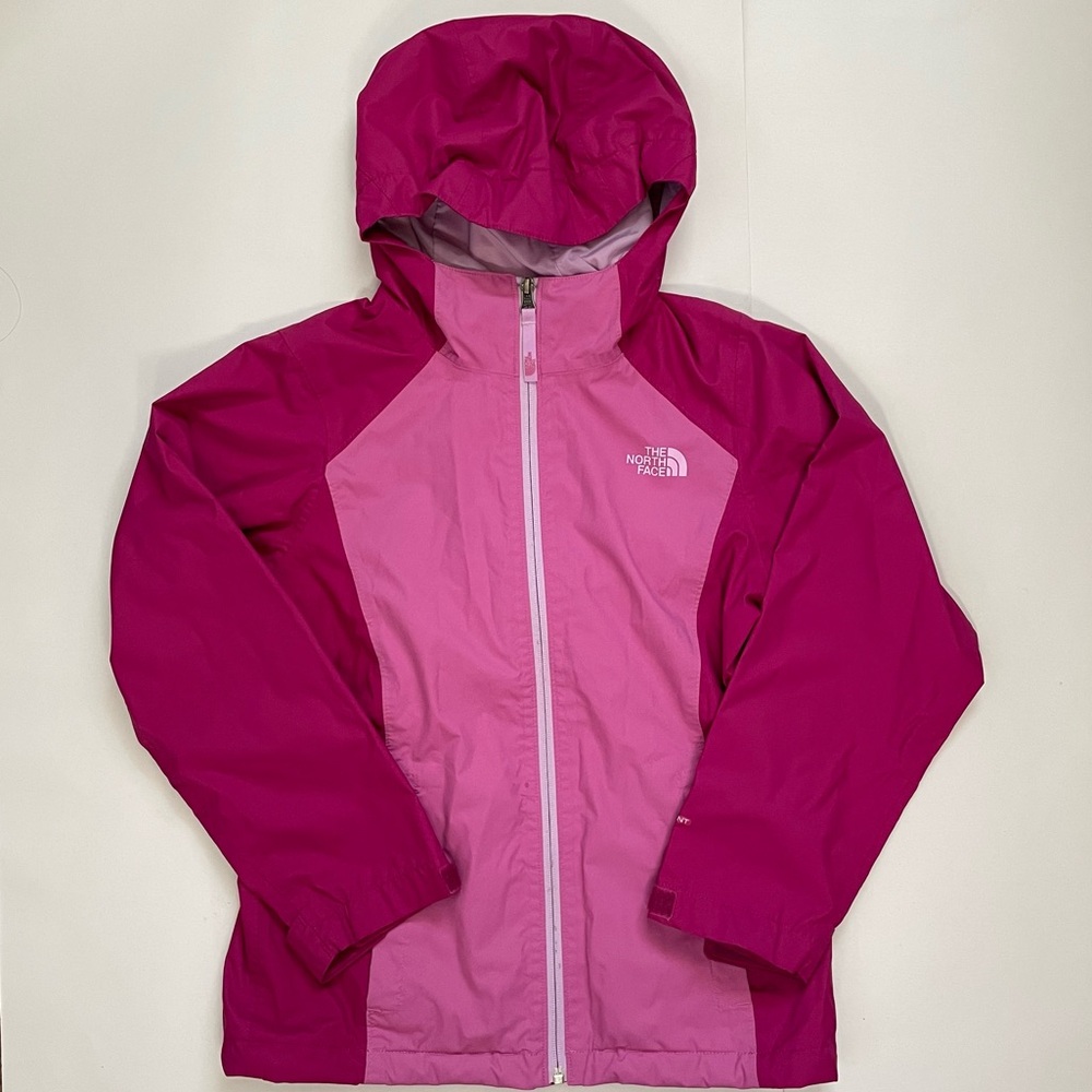 The North Face Vibrant Pink Girls' Rain Jacket
